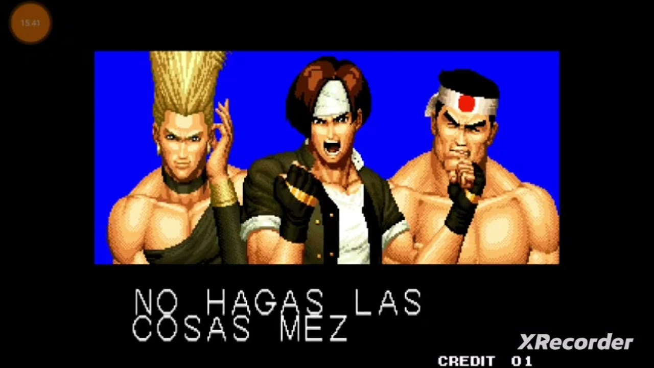 King Of Fighters 94 Arcade Hero Team Team Japan 🇯🇵 Level 8 Spanish. 