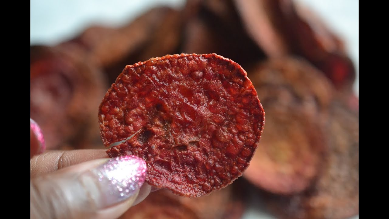 Sweet Beet Chips
