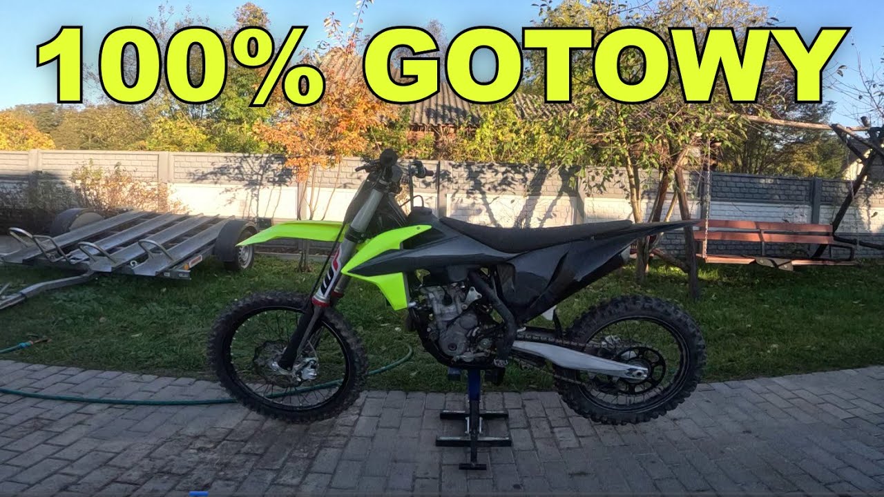 KTM SX-F 250 2020 Obiecany test po odbudowie landrynki