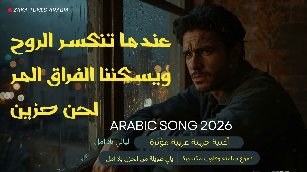 حزن دفين لحن يمزق الفؤاد عندما تنكسر الروح ويسكننا الفراق المر لحن حزين… ليالي بلا أمل | Arabic Song
