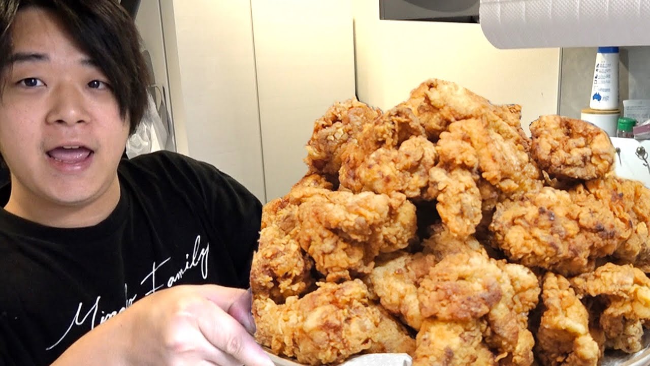 【爆食準備】おじさん2人で唐揚げ揚げまくったら天国が見えた