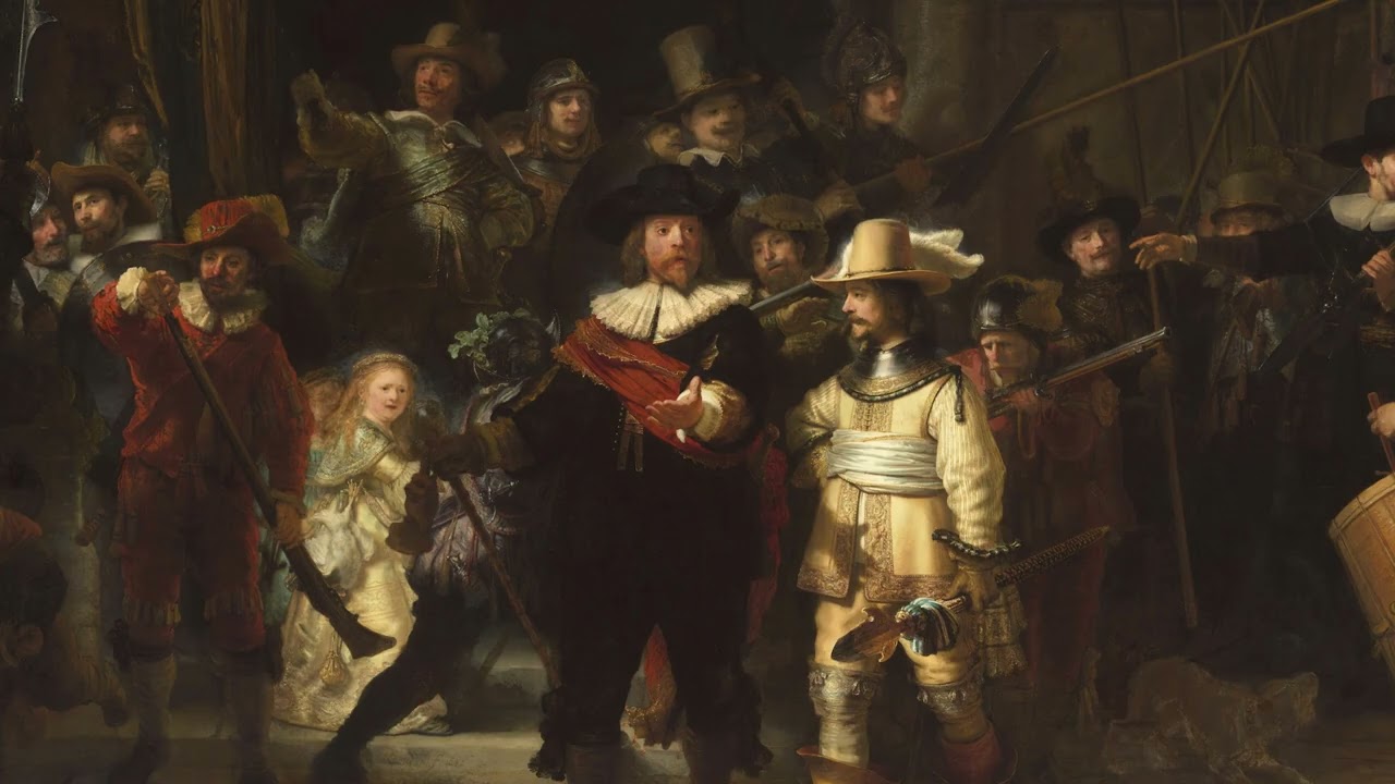 TV frame painting - REMBRANDT