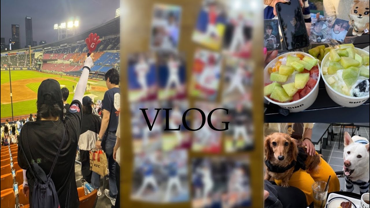 [VLOG] 롯데자이언츠 25시즌 크보포카깡과 5,6월