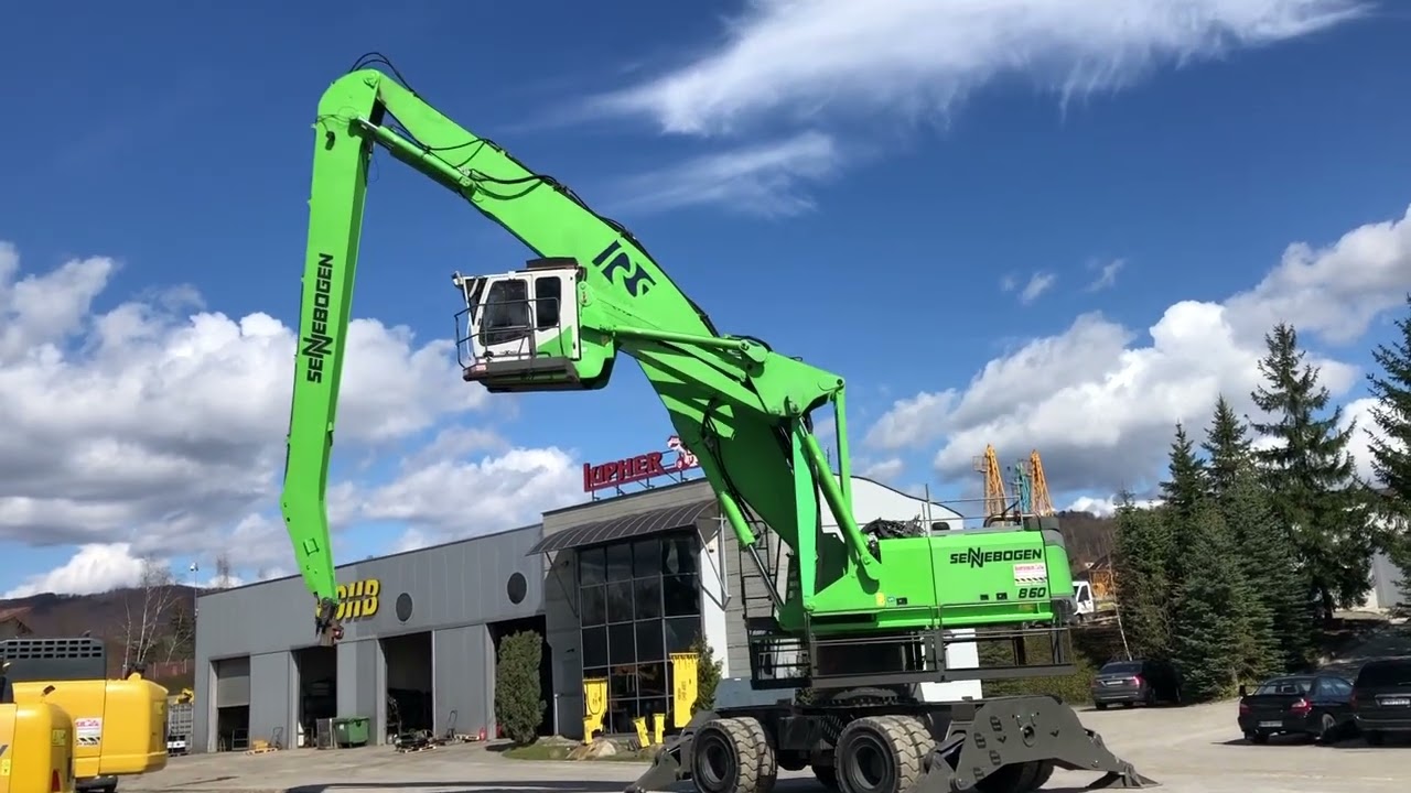Koparka przeładunkowa Sennebogen 860 2010r.