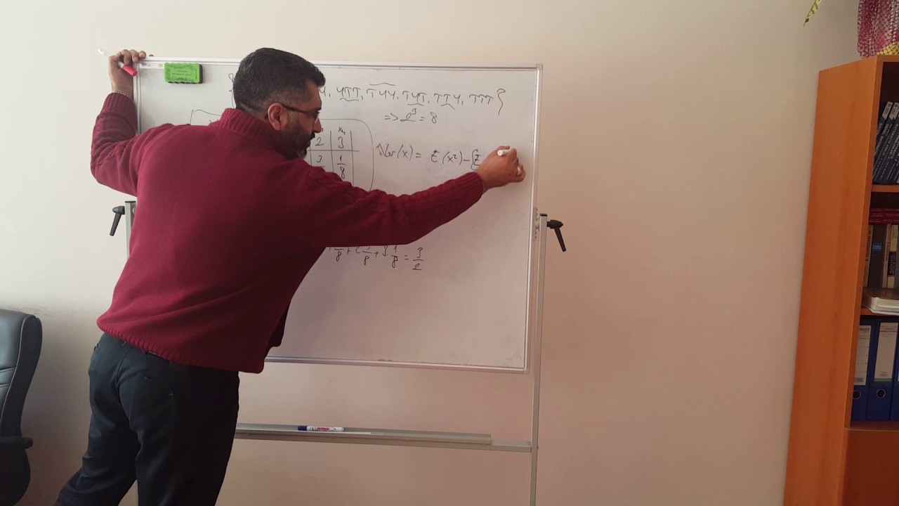 ÖABT MATEMATİK (İSTATİSTİK BEKLENEN DEĞER VARYANS HESABI) - YÜKSEL KELEŞ