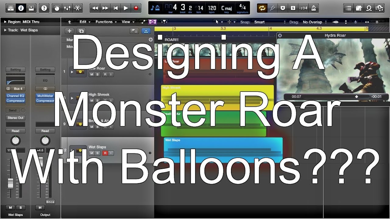 Designing A Monster Roar With Balloons???