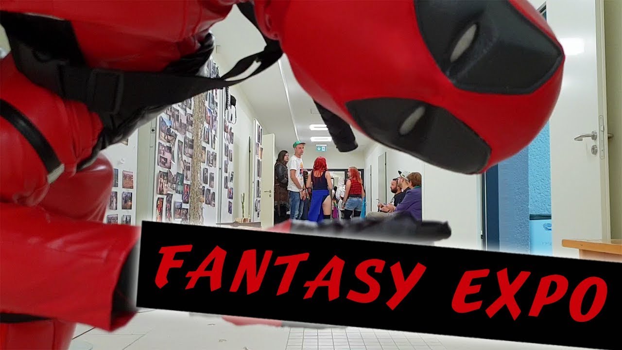 Exkluz&iacute;v Deadpool mag&aacute;nsz&aacute;mot kaptunk XD | FANTASY EXPO 2018 | COSPLAY PARTY | ANIME PIAC