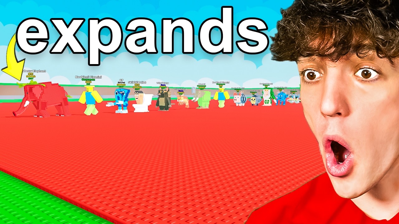 Steal A Brainrot But The Track EXPANDS!