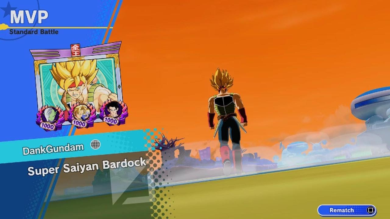 Me and a friend Playing with the best random bardock i ever met