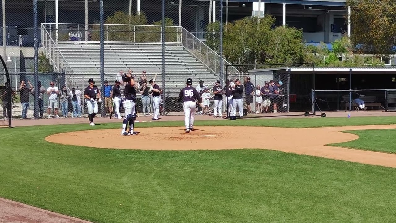Yankees Spring Training Live BP, Field 2, Feb  20, 2023