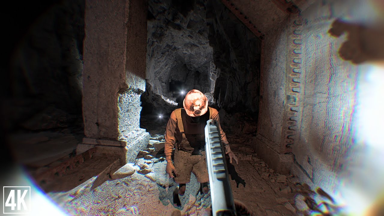 NEW BODYCAM Zombie Map VILLAGE on UNREAL ENGINE 5.5 RTX 5090 4K Gameplay