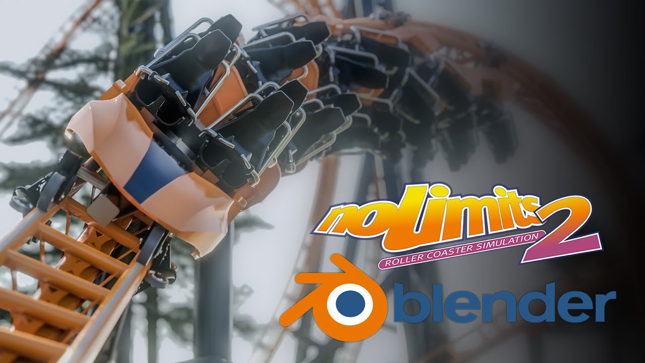 JBS: Intamin Roller Coaster Render (Blender)