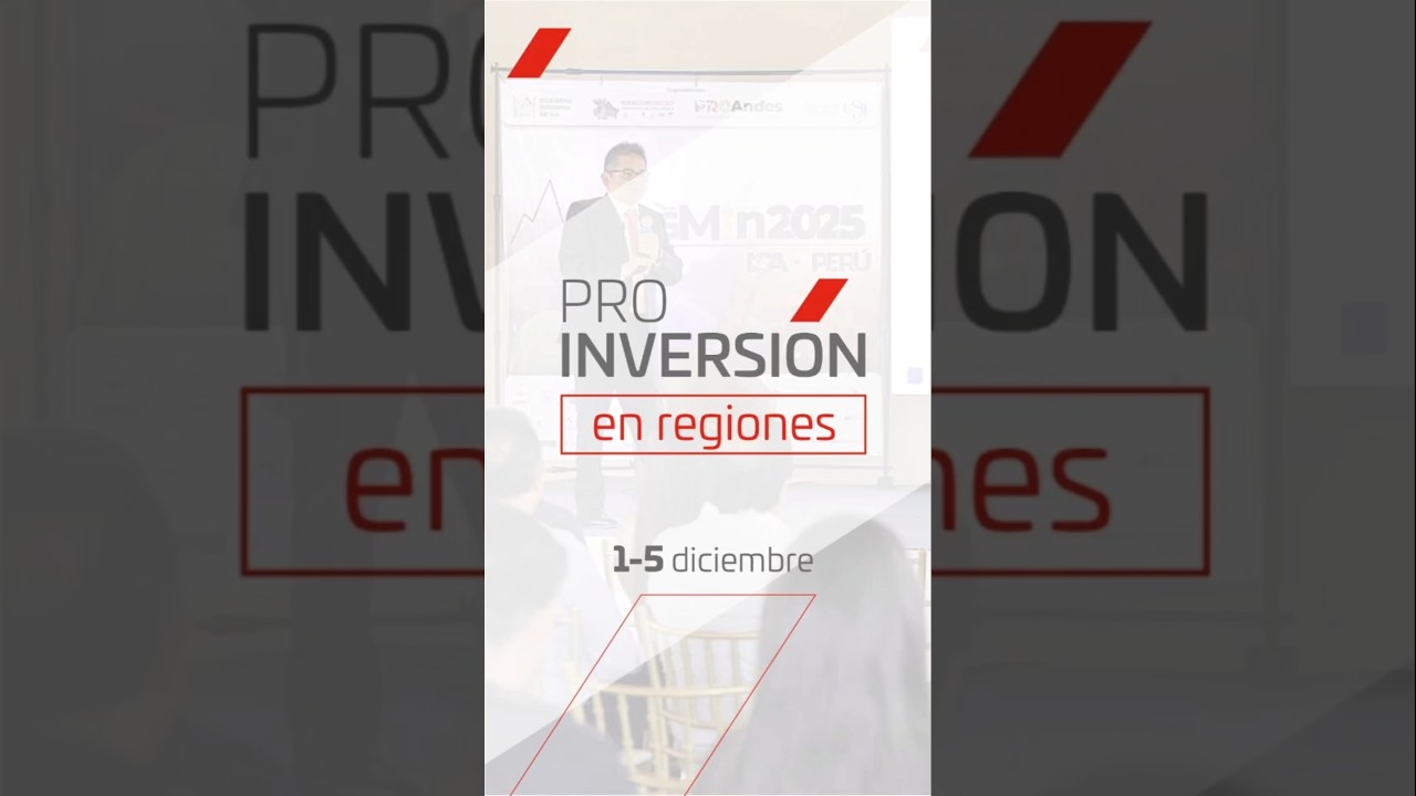 PROINVERSI&Oacute;N en Regiones 07/12 #proinversi&oacute;n