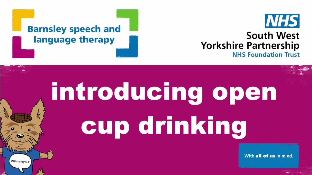 Open cup drinking