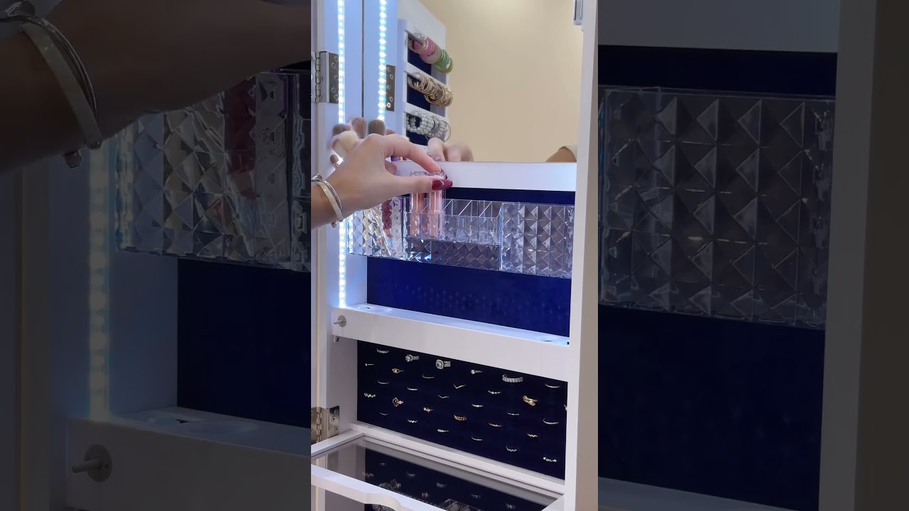 Together mirror jewelry cabinet😍😉#subscribetomyyoutubechannel #viralvideo #ytshorts_ #viralreels