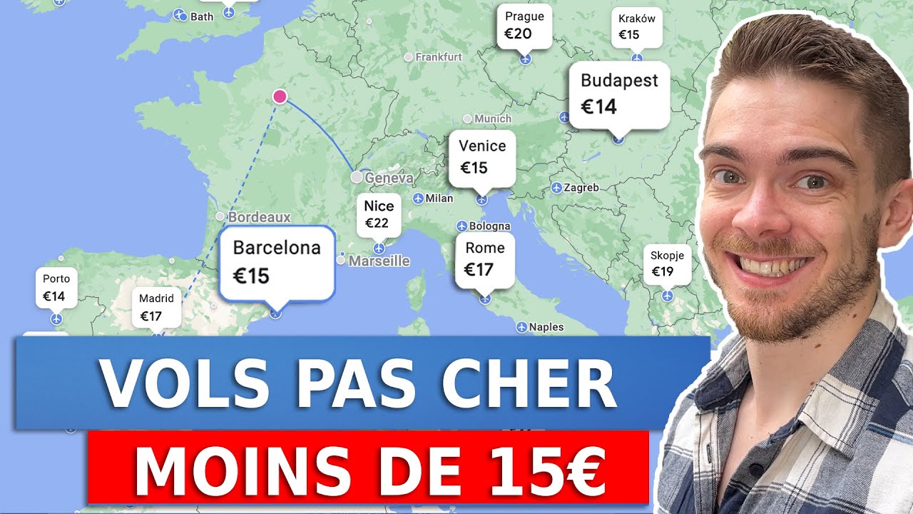 Billets d'Avion Pas chers • Trouvez des Vols Pas chers (vraiment) pour les courts et longs courriers