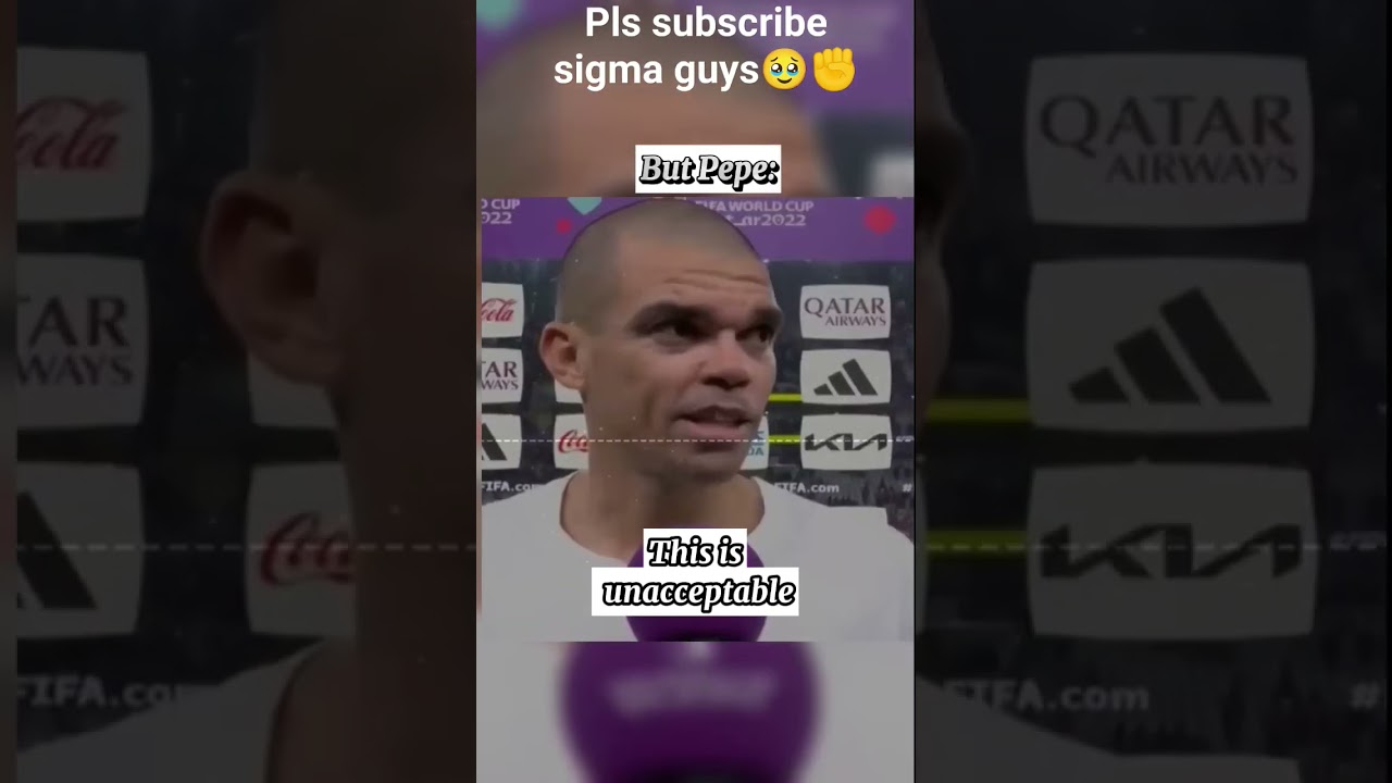 Pepe is born different #pepe #lgbt #grizmann #atleticomadrid #sigma #sigmaman #football #shorts
