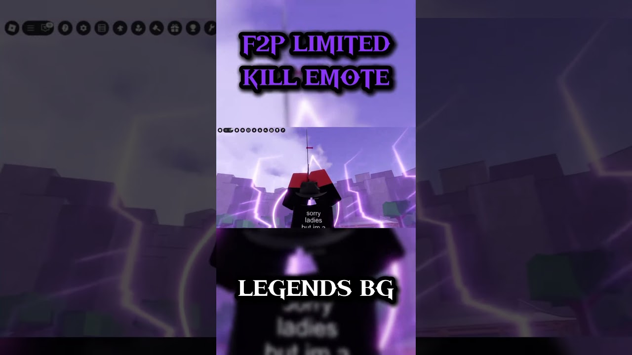 UPCOMING F2P LIMITED KILL EMOTE | Legends Battlegrounds #roblox