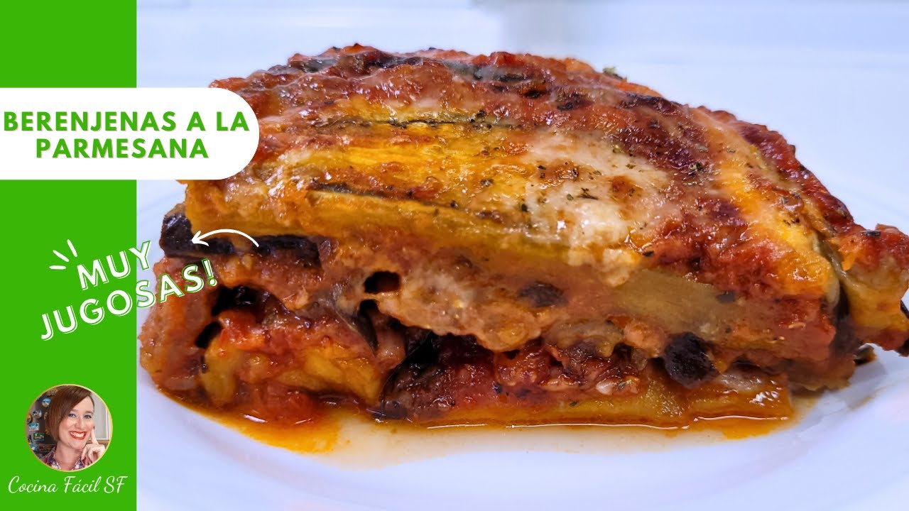 La mejor receta de BERENJENAS a la PARMESANA | Cocina Fácil SF