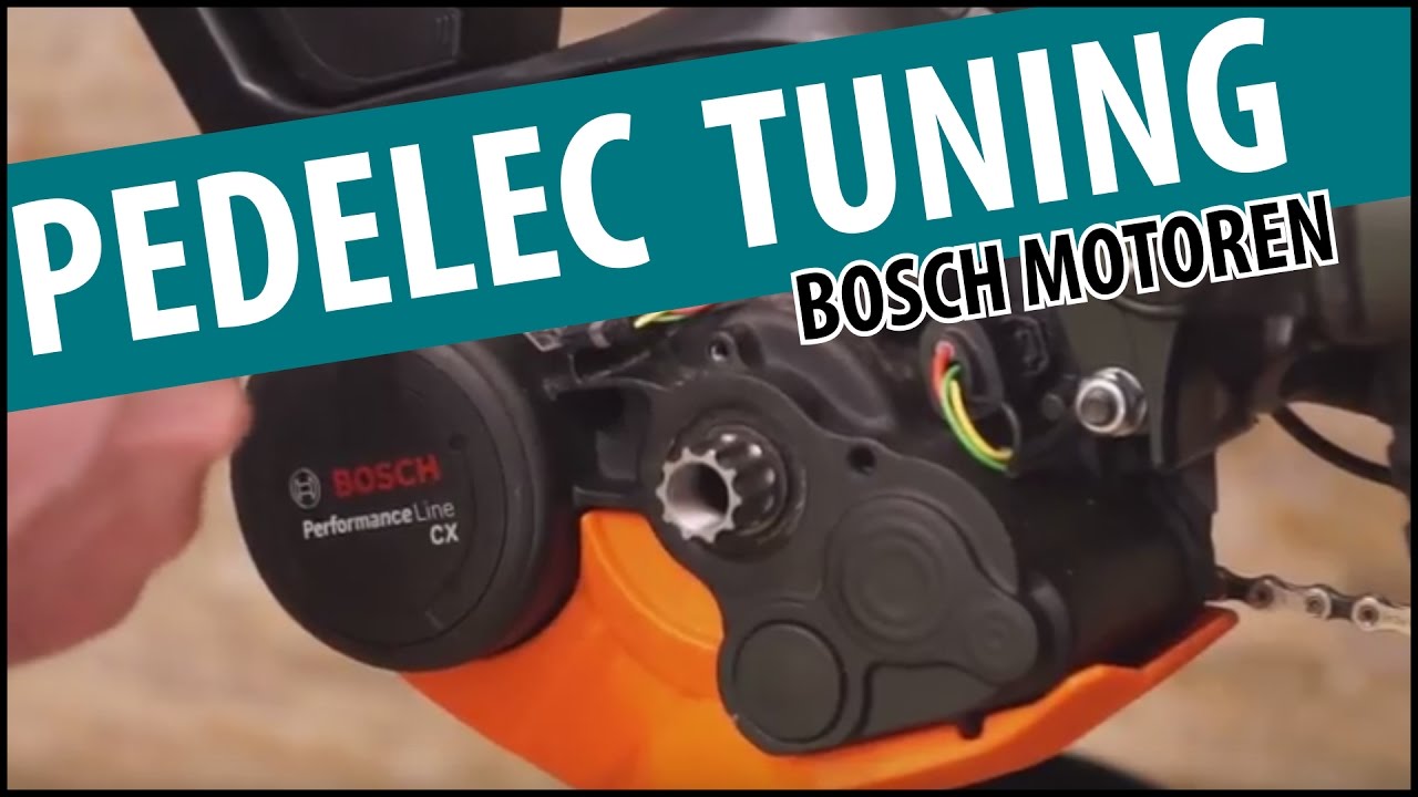 e Bike Tuning - Einbau Bikespeed RS Tuningmodul für Bosch Pedelec Motoren