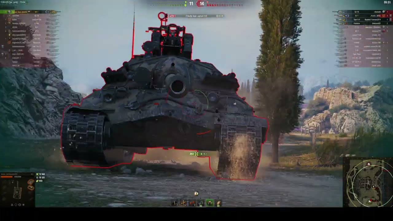 KR-1 - 14 536 damage / 5 kill / 14 550 blocked / 959 assist