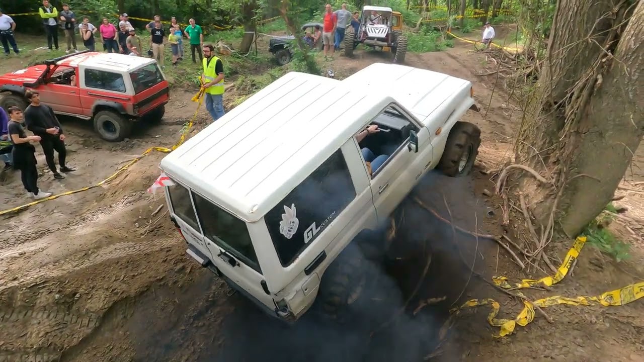 PATROL e TOYOTA si SFIDANO! SCHIACCIASASSI 4X4 RADUNO del LAGO