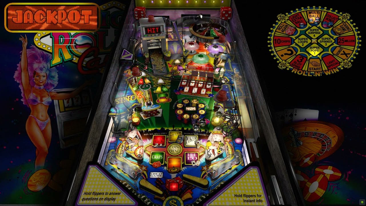 High Roller Casino 1.1 (Stern 2001) by DJRobX - Pinball VPX