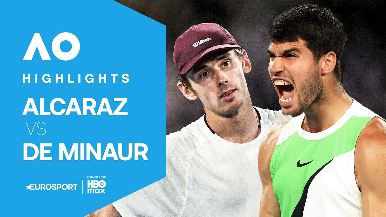 AUSTRALIAN OPEN 2026 – Слишком силён: Карлос Алькарас уничтожает Алекса де Минора
