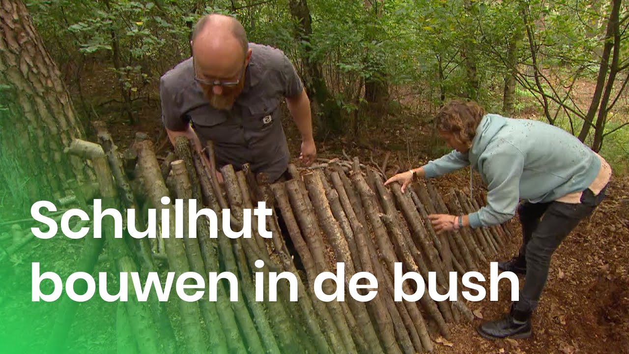 Hoe bouw je een schuilhut?