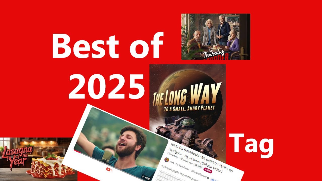 My Best of 2025 Tag #booktube