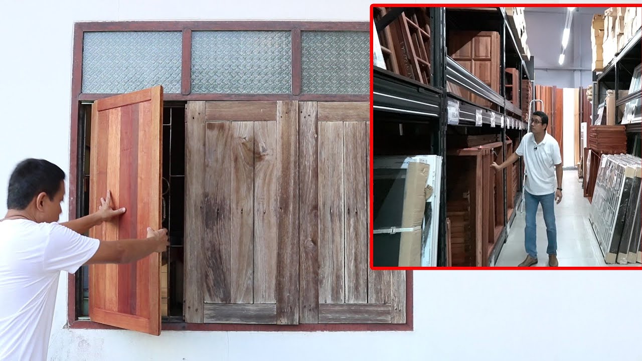เปลี่ยนบานหน้าต่างเอง+สำรวจHardwarehouse บางนา(ครั้งที่2)