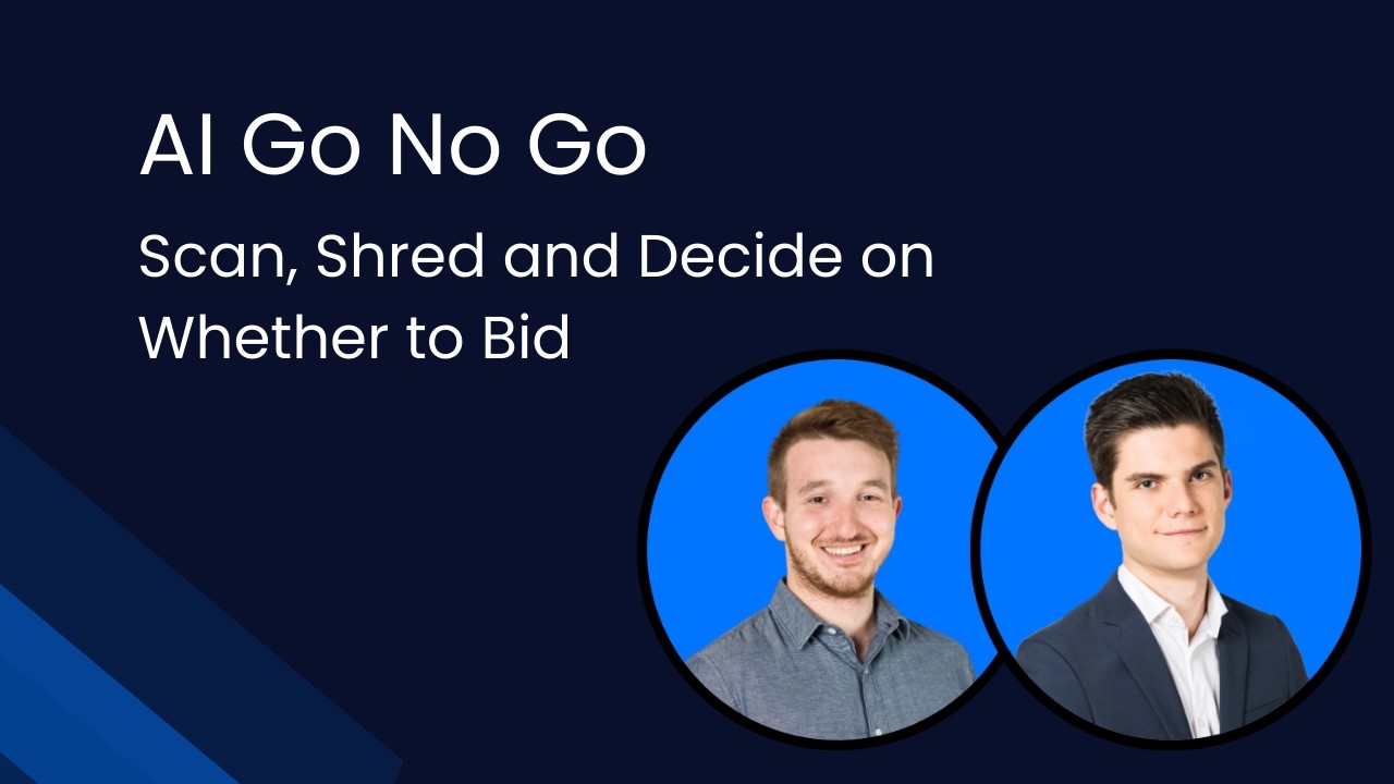 AI Go No Go: Scan, Shred and Decide on Whether to Bid Webinar
