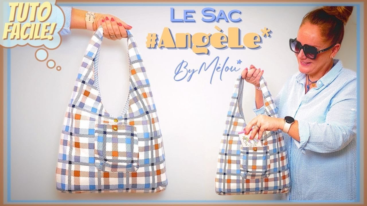 🎀Простой мастер-класс #Сделай сам🎀Шьем сумку #АНГЕЛЬ шаг за шагом 🥰