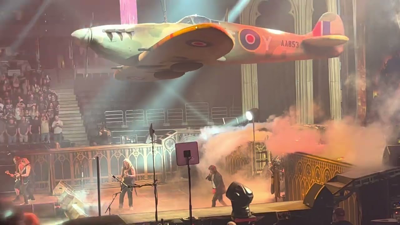 ACES HIGH BY IRON MAIDEN (2022 - LIVE - HONDA CENTER, ANAHEIM CA USA) in 1080P