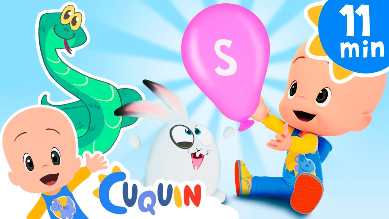 Máquina de los globos alfabeto 🎈🆎 | Cánticos Para Niños | Cleo & Cuquín