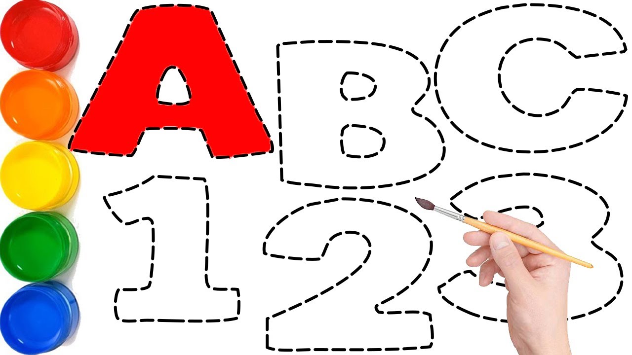 Rysowanie i fonetyka ABC: Ucz się liter, kolorując! Sztuka dla dzieci