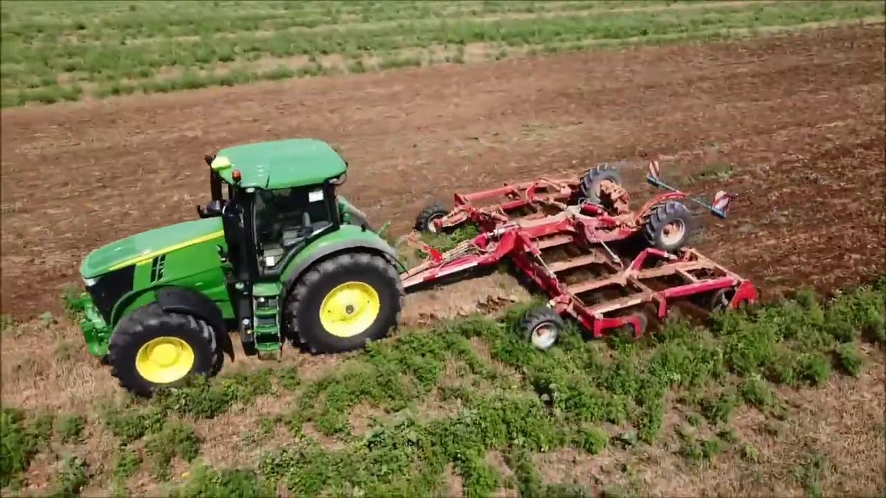John Deere 7290R+ Horsch joker 6HD / Tárcsázás / 2020 /