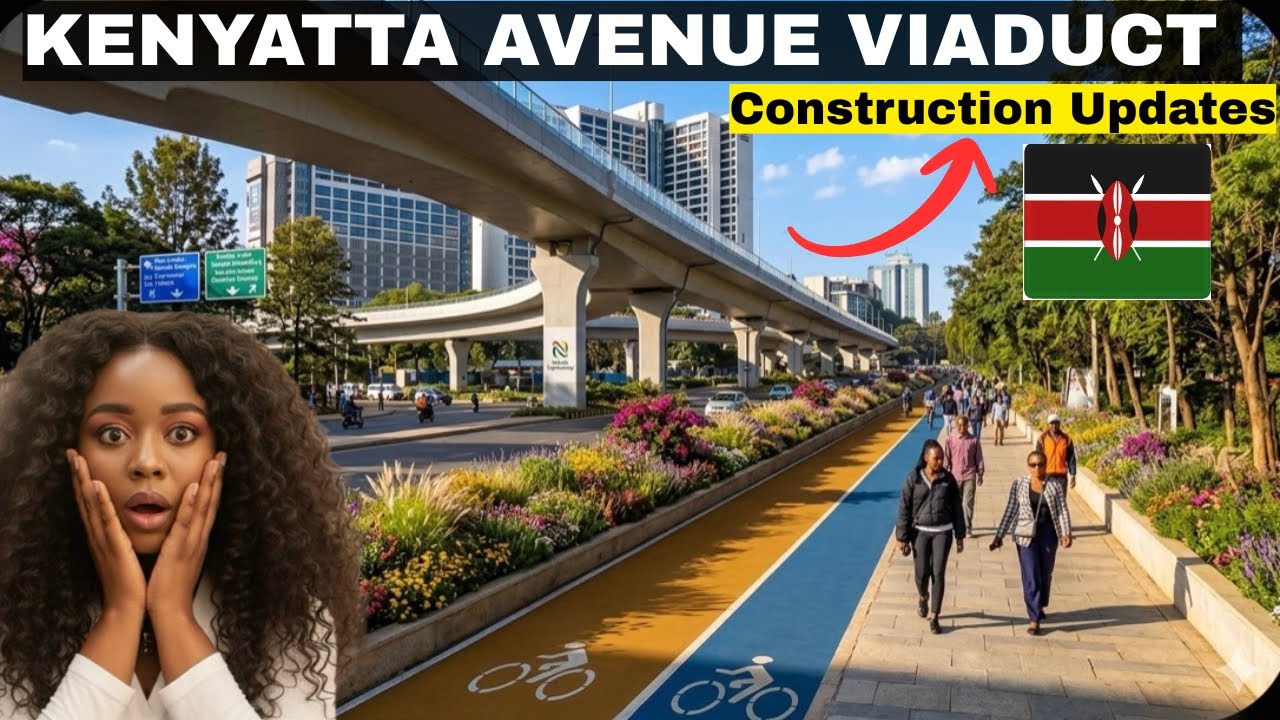 WOW! Kenyatta Avenue Viaduct Is Taking Shape🇰🇪 I Was NOT Expecting This! 2026