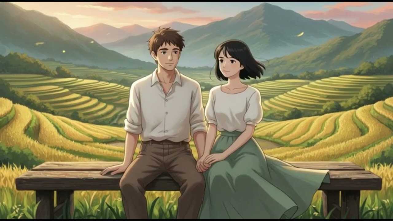 🌾A Soft Spring Morning in the Countryside | Ghibli Style