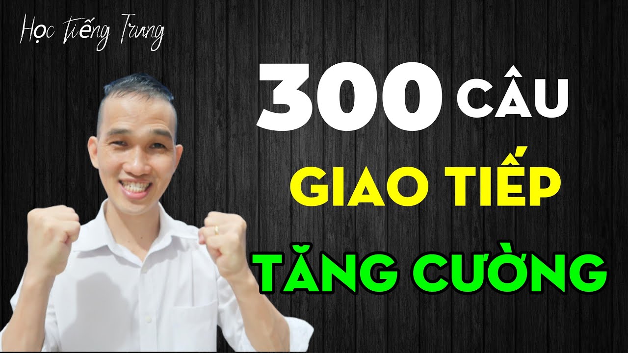Tiếng Trung giao tiếp cấp tốc