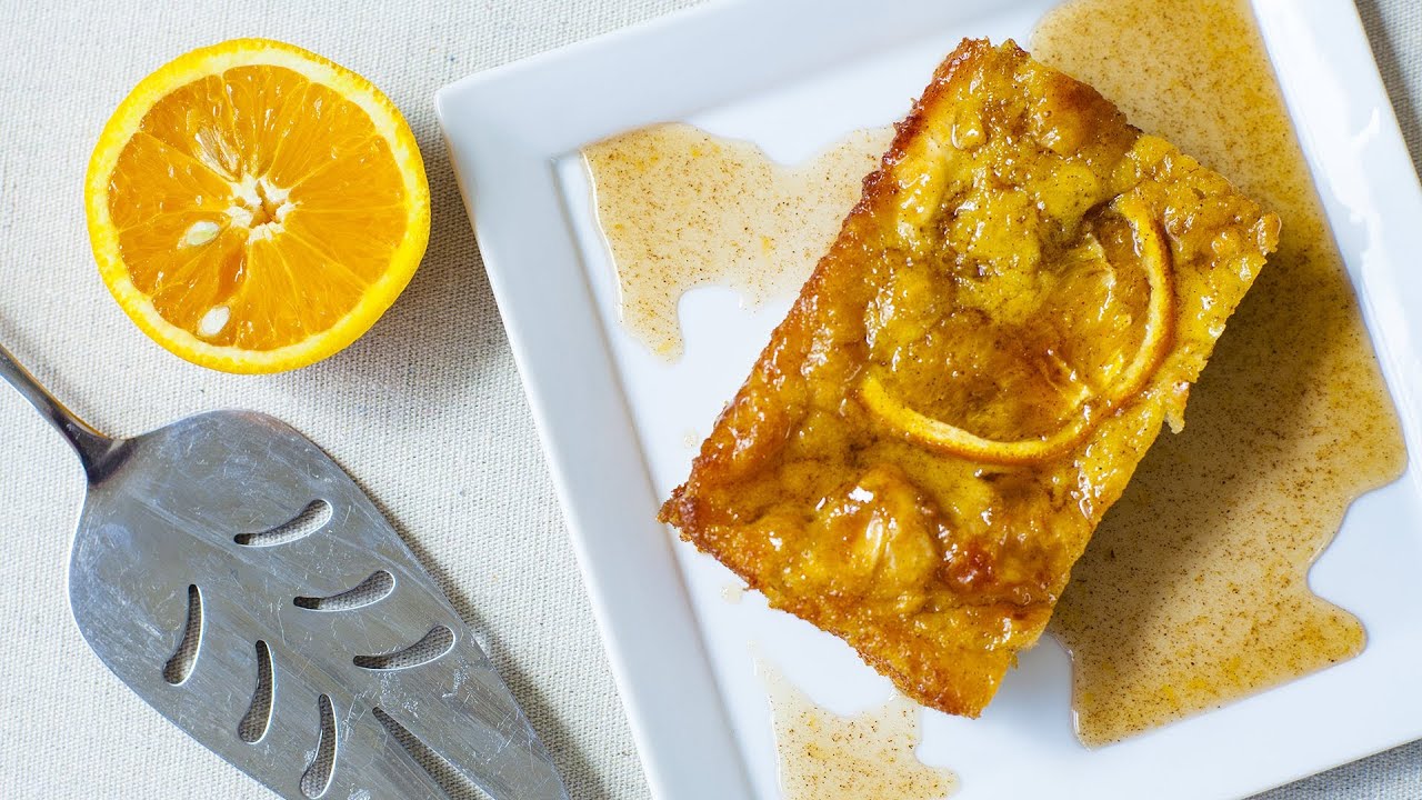 Rezept: Griechischer Orangenkuchen (Portokalopita)