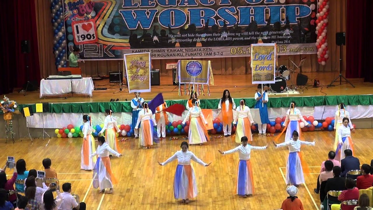 ZEALOUS OVER ZION (NIIGATA DANCE MINISTRY) - JCOB JAPAN PRAISE EXPLOSION 2013 NIIGATA KEN
