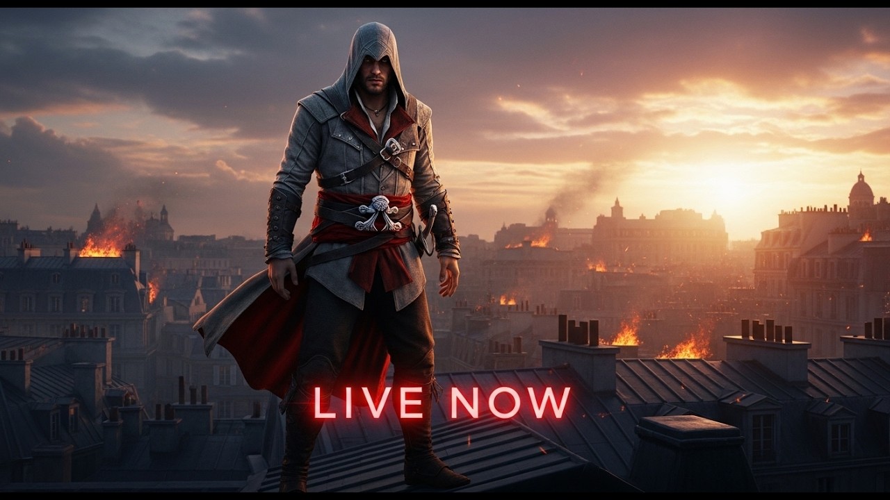 Assassin’s Creed Unity LIVE 🔴 Paris Revolution Begins! | Story Mode Gameplay | Ultra Graphics