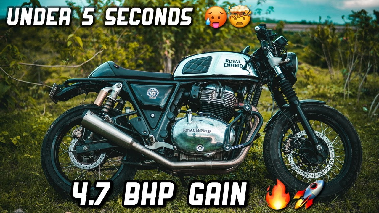 Acceleration Test 0 - 100kmph | SS Motocorp Full System Exhaust For GT 650 & Interceptor 650