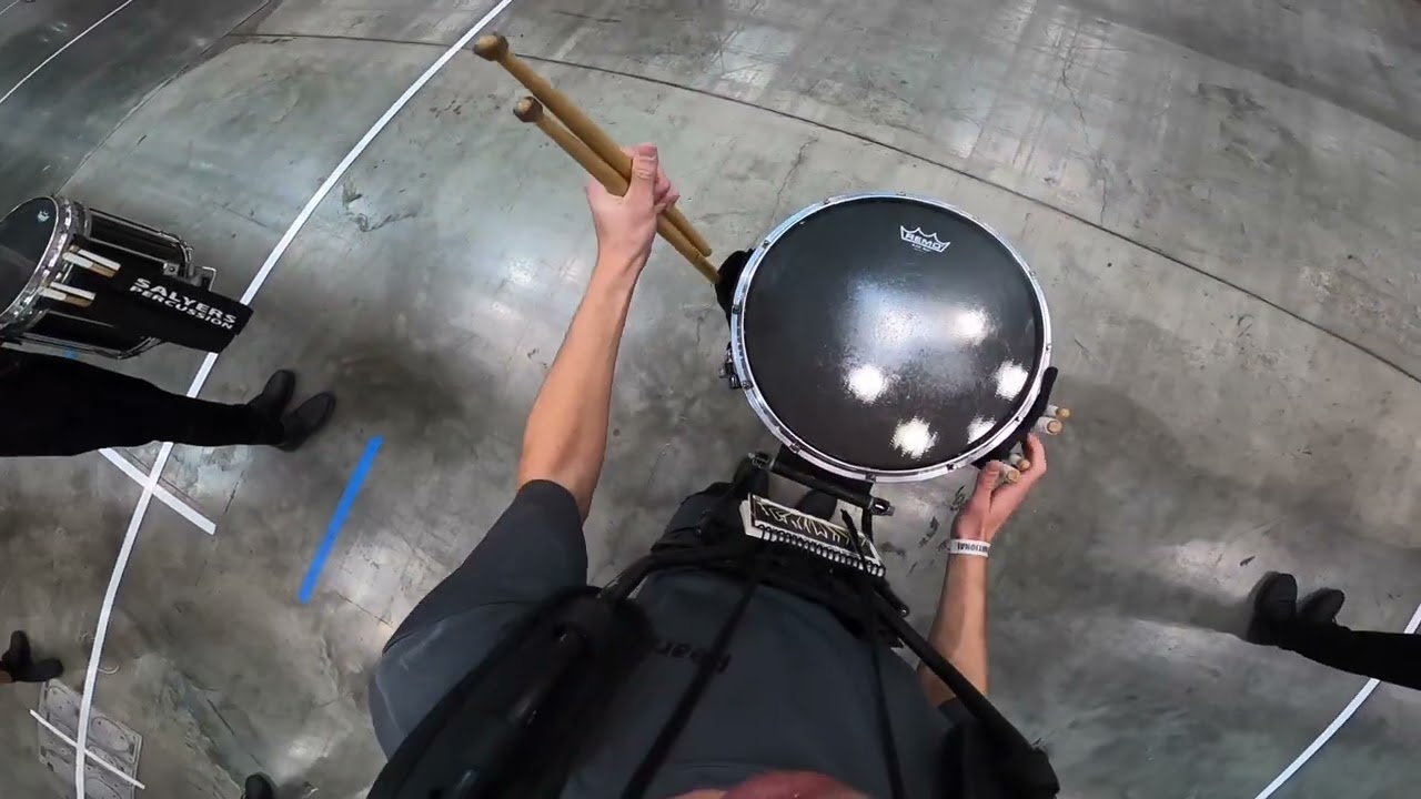 Pearland High School 2023 Center Snare Cam | Brady McAdams