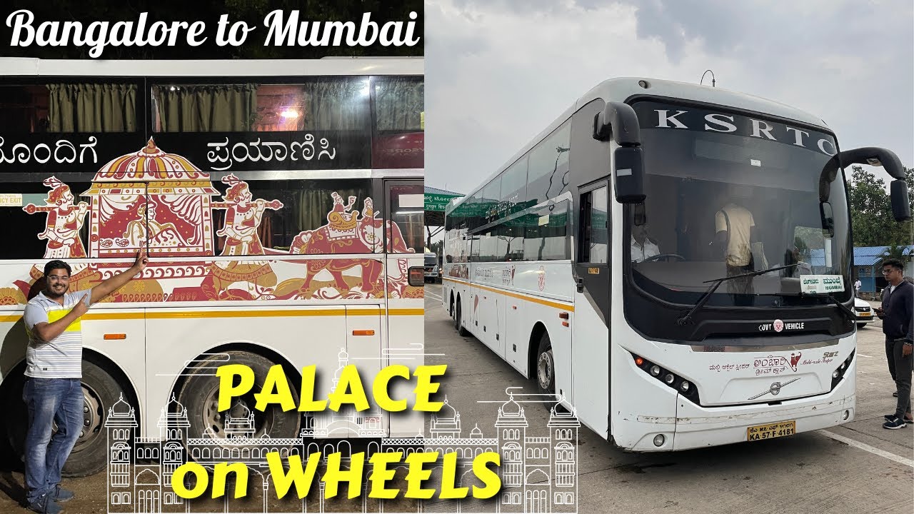 Ambaari DREAM Class VOLVO Bus | BANGALORE to MUMBAI | The KING of all RTC's