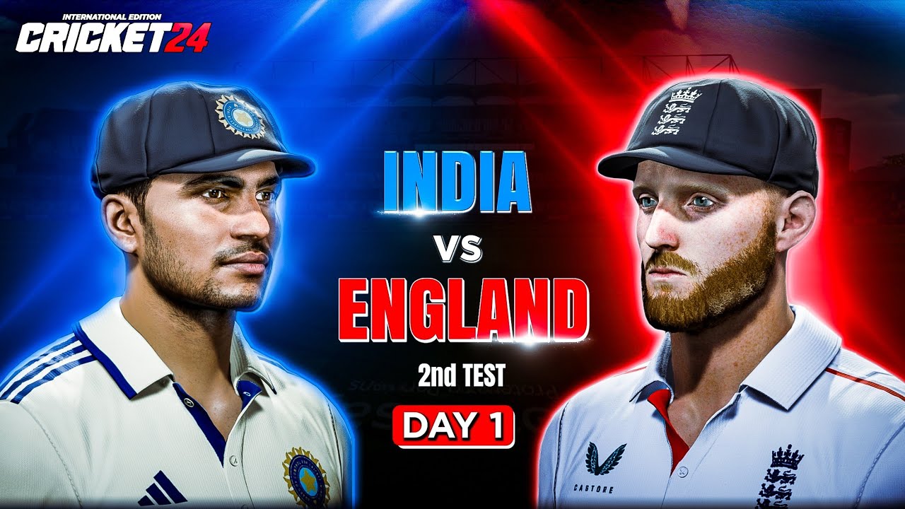 Revenge Mode ON! India vs England 2nd Test | Cricket 24
