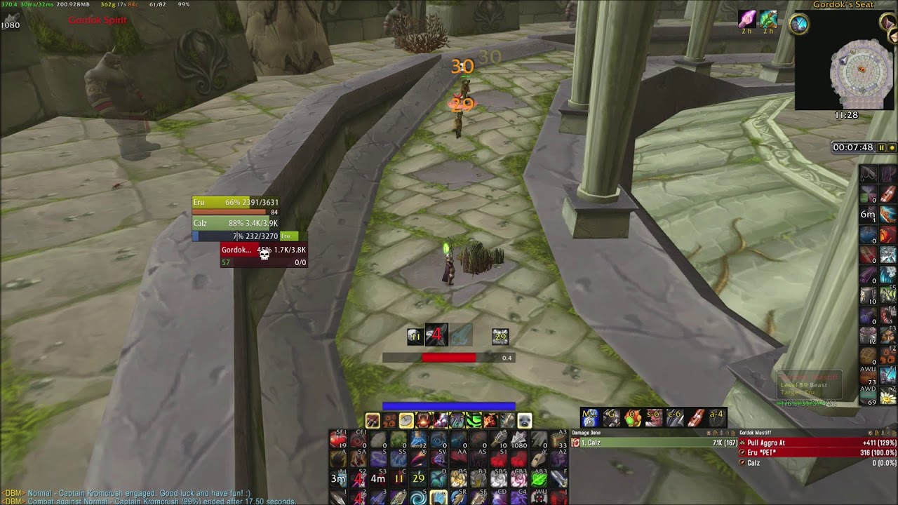 Classic WoW - Hunter - Solo farm Dire Maul Tribute