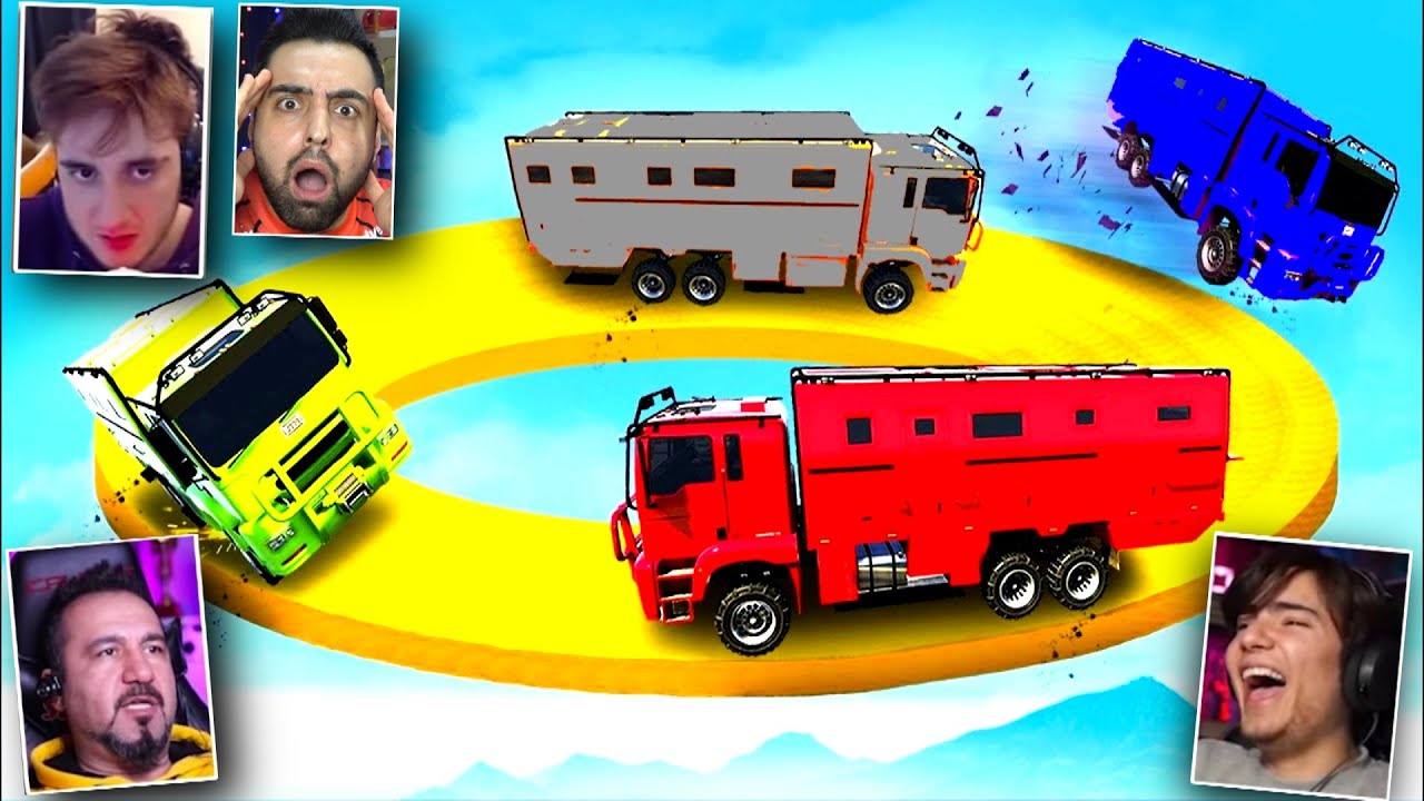 ЕСЛИ ТЫ УПАДЕШЬ С ПЛАТФОРМЫ, ТЫ УМРЕШЬ! КОМАНДА СУМО GTA 5 ОНЛАЙН!