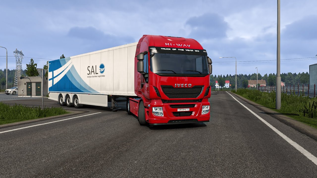 Unleashing the IVECO Stralis Hi-Way: A 4K Euro Truck Simulator 2 Experience!